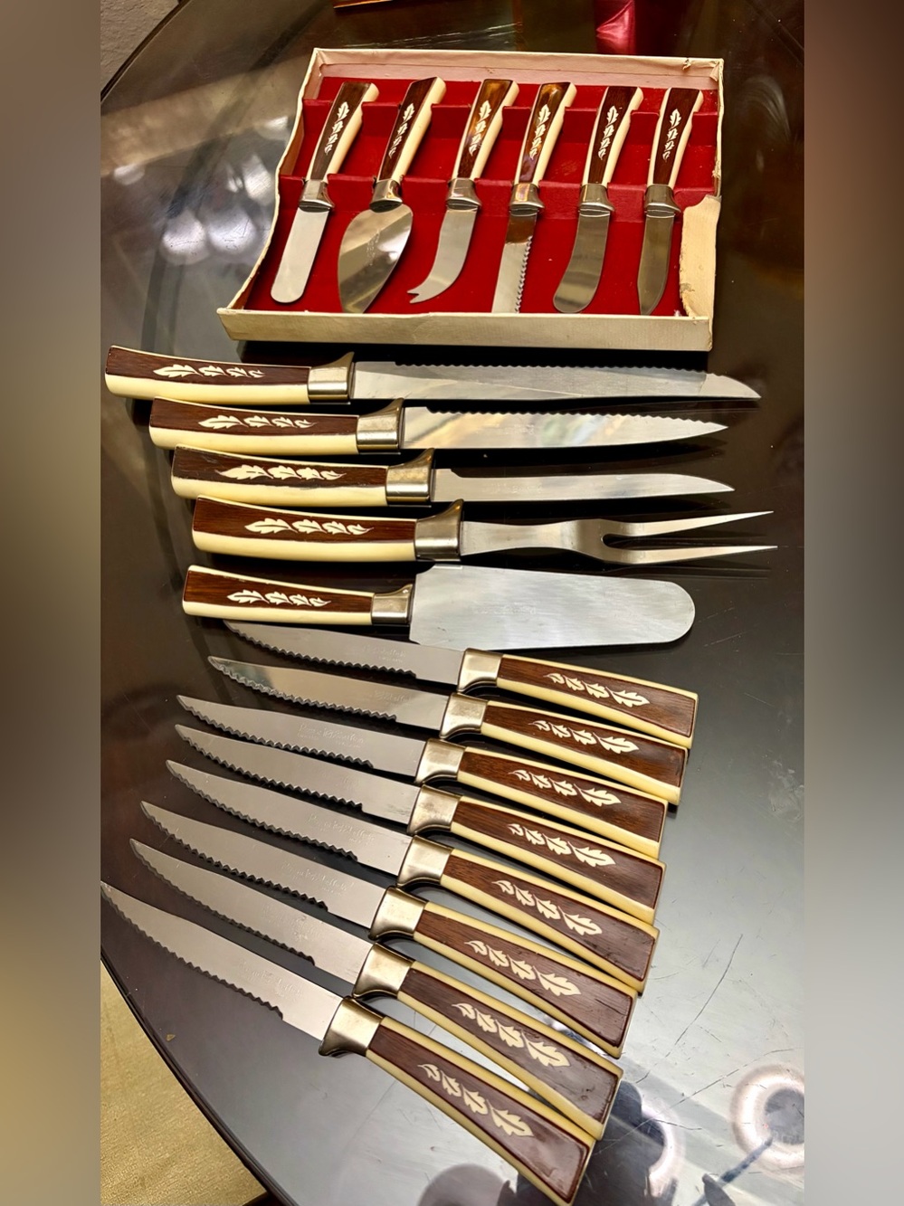 Vintage Regents Shiffield knives set